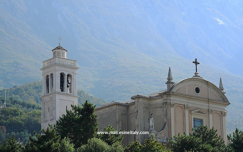 The church of St Stephen at Malcesine